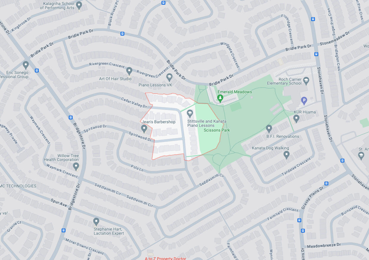 Stittsville & Kanata Piano Lessons Address Picture